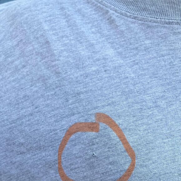 Vintage 90s Abercrombie Long Sleeve Tee Spell Out Mens Large 90s T shirt - Picture 7 of 8